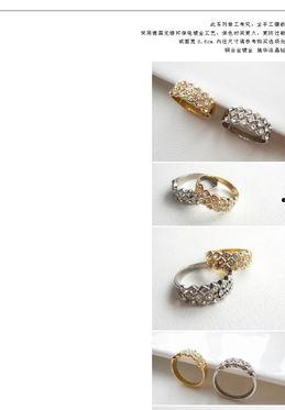 欧美简约复古戒指图片,穿越时光的优雅印记