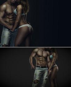 欧美风男女健身图片,欧美健身风潮下的性别差异与健身理念对比