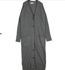 欧美开衫长款图片